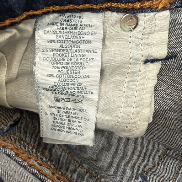 NEW True Religion Geno Big T Flap Slim Jean Men Size 29 $199 Dark Roper Wash - Picture 9 of 14